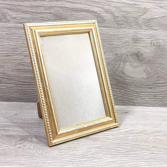 Photo Frame Ornate Golden Table Top Wall Mount Picture Display Home Décor Gift - Picture 14 of 15
